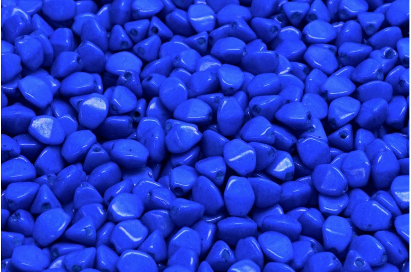 ピンチビーズ、ホワイトオパールサファイアホワイトライン(02020-35036)、ガラス、チェコ共和国