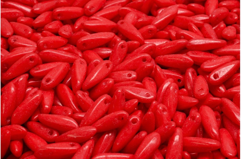 ダガービーズ、ホワイトオパール 34044 (02020-34044)、ガラス、チェコ共和国