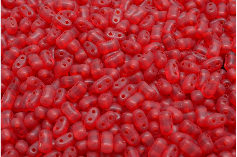 Bi-Bo 珠子,宝石红色哑光(90080-84100),玻璃,捷克共和国