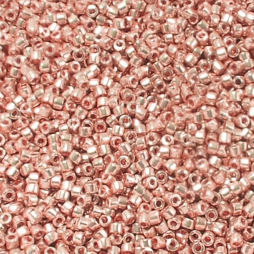 ミユキ デリカ シードビーズ ロカイユ デュラコート 亜鉛メッキ ブライト銅 (# DB2503) ガラス製 日本製