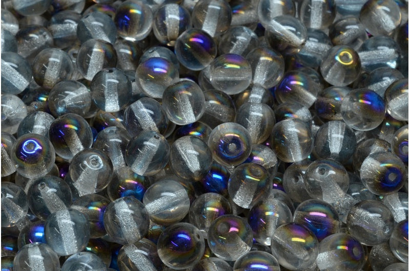 ラウンドドラックビーズ、クリスタル 29901 (00030-29901)、ガラス、チェコ共和国