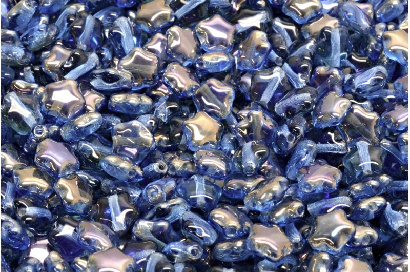 フラットスタービーズ、コバルト22901(30050-22901)、ガラス、チェコ共和国