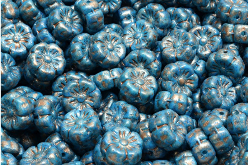 マロウフラワー、白 84308 86750 (02010-84308-86750)、ガラス、チェコ共和国