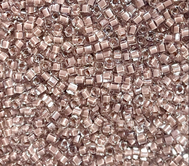 Miyuki Square Glass Beads, color 215, Japan