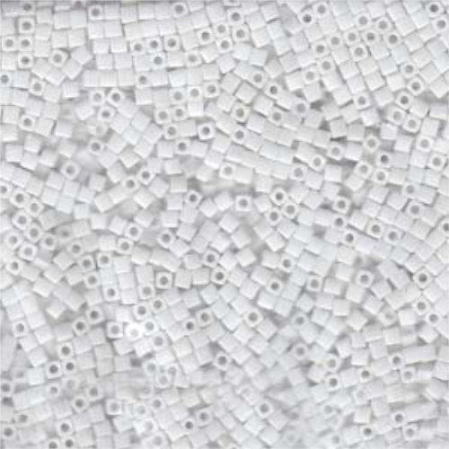Miyuki Square Glass Beads, color 402FR, Japan