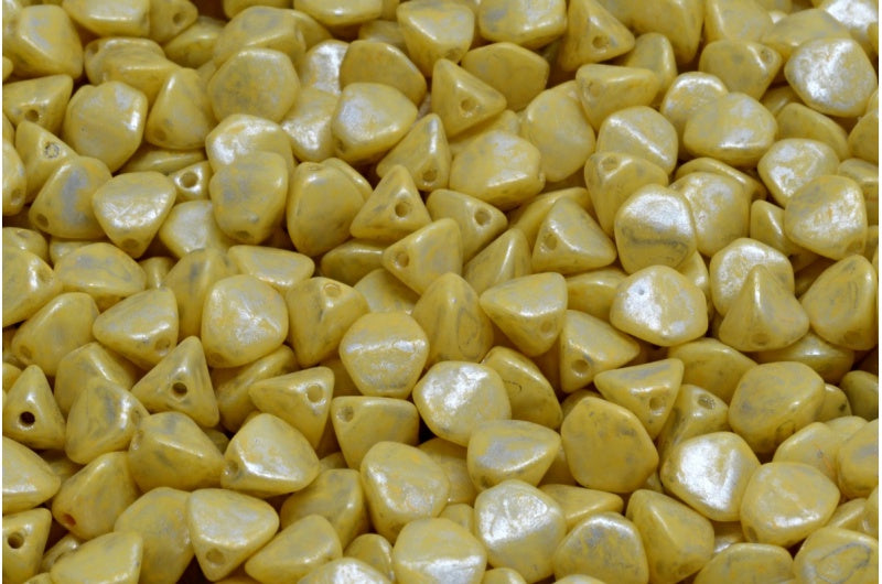 Pinch Beads, White Light Orange 86700 (02010-84302-86700), Glass, Czech Republic