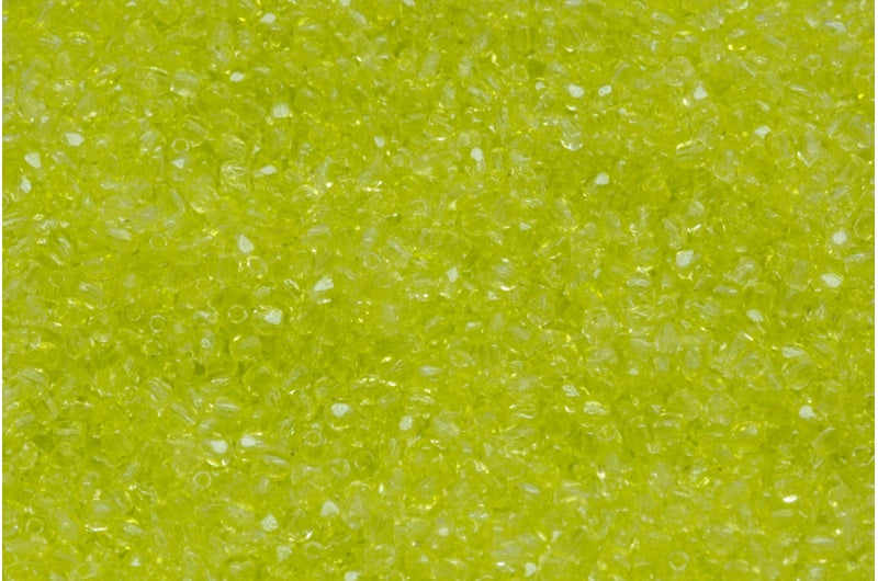 ファセットラウンドファイアポリッシュビーズ、クリスタル45038(00030-45038)、ガラス、チェコ共和国