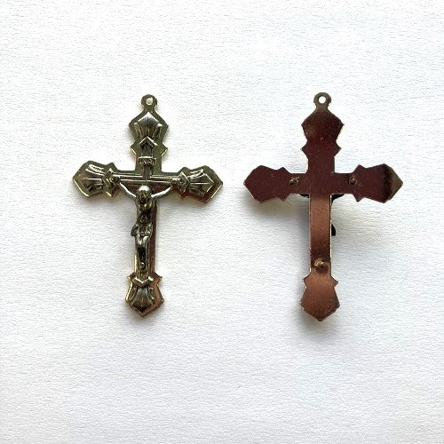Cast cross, approx. 55 x 37 mm