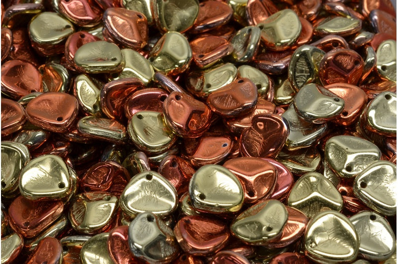 バラの花びらビーズ、クリスタル 98542 (00030-98542)、ガラス、チェコ共和国