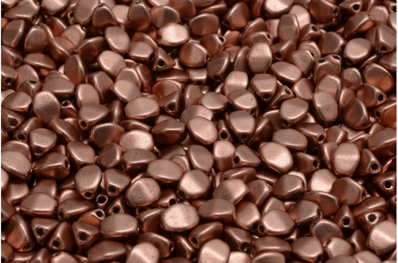 ピンチビーズ、クリスタルライトヴィンテージ銅(00030-01770)、ガラス、チェコ共和国