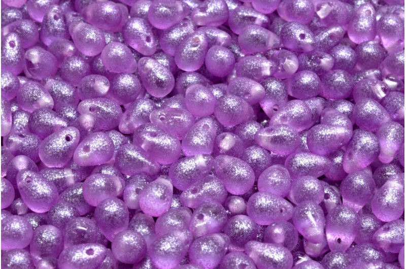 OUTLET 10 克水滴珠,4 x 6 毫米,水晶 542004 (00030-542004),玻璃,捷克共和国