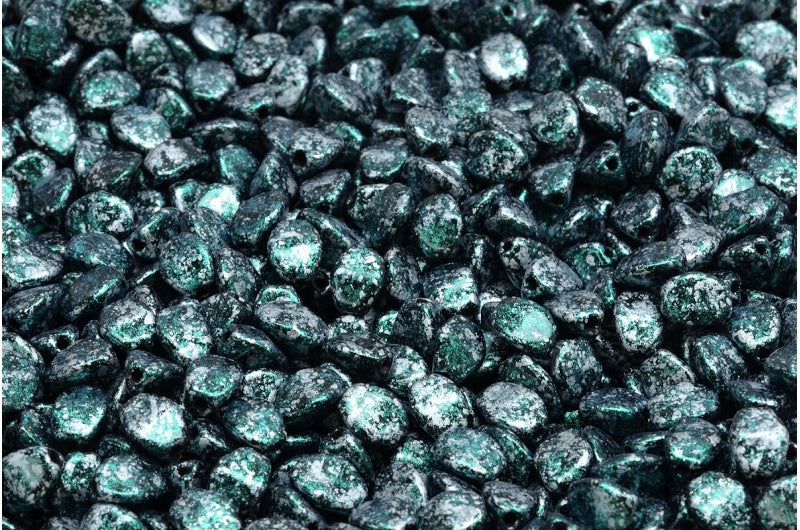 ピンチビーズ、ブラック 45707 (23980-45707)、ガラス、チェコ共和国