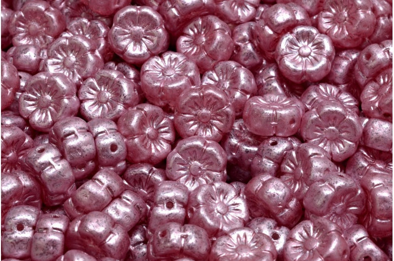 Mallow Flower, Crystal 4321 (00030-04321), Glass, Czech Republic