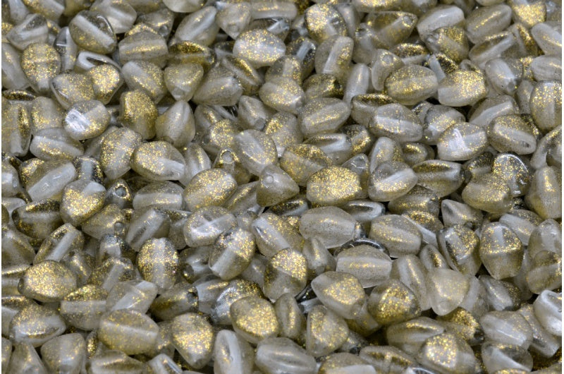 捏珠,水晶金(00030-542013),玻璃,捷克共和国