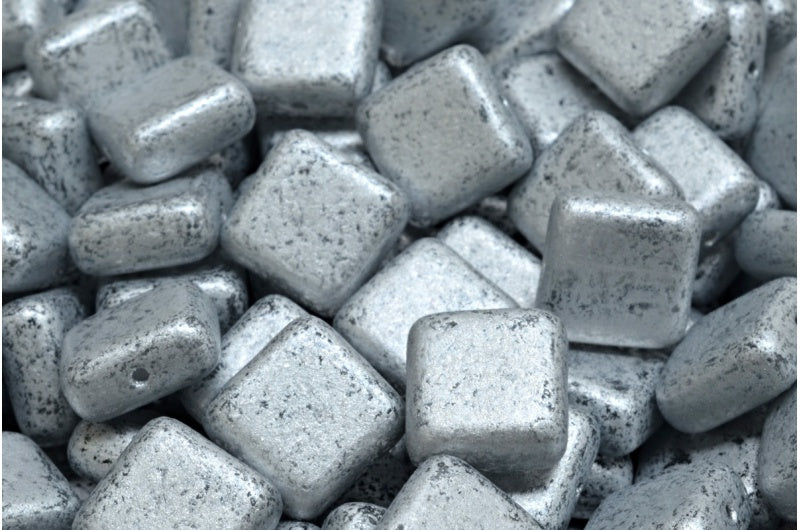 スクエアビーズ、クリスタル 4301 (00030-04301)、ガラス、チェコ共和国