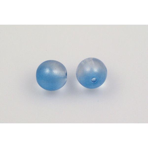 Round Druck Beads, Crystal 56760 (00030-56760), Glass, Czech Republic