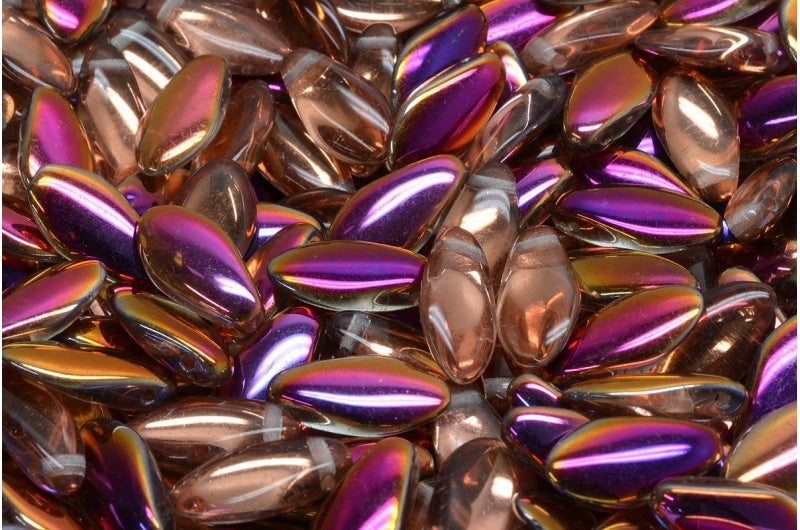 ダガービーズ、クリスタルスリペリット(00030-29501)、ガラス、チェコ共和国