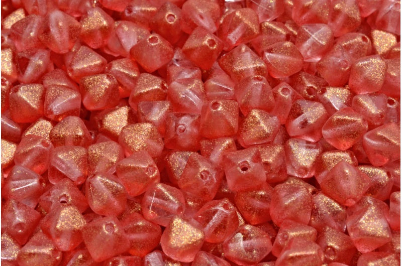 Bicone Beads, Crystal Red (00030-542011), Glass, Czech Republic