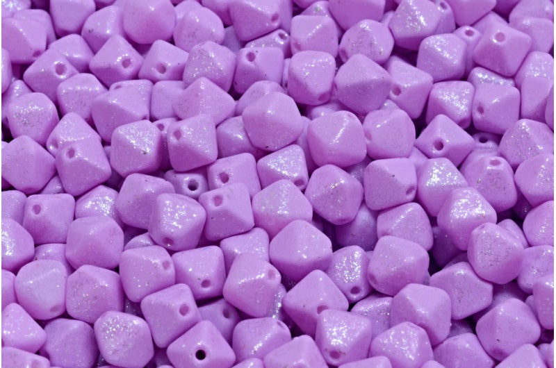 Bicone Beads, White 33606 M0031 (02010-33606-m0031), Glass, Czech Republic