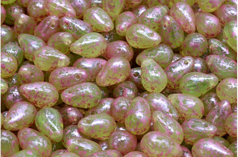 Drop Beads, R5542 94421 (R5542-94421), Glass, Czech Republic