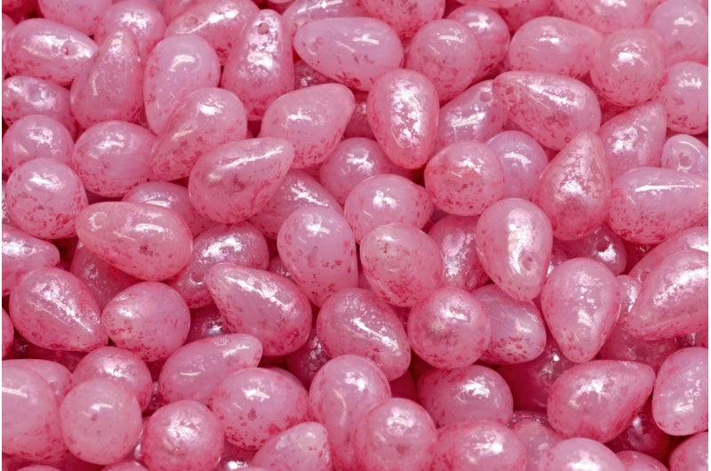 Drop Beads, R7742 94421 (R7742-94421), Glass, Czech Republic