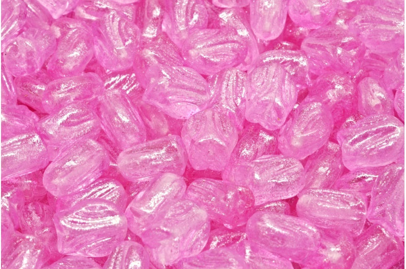 Mini Tulip Beads, Crystal 541002 (00030-541002), Glass, Czech Republic
