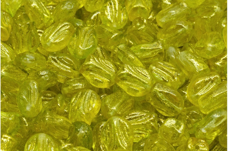 Mini Tulip Beads, Crystal 541009 (00030-541009), Glass, Czech Republic