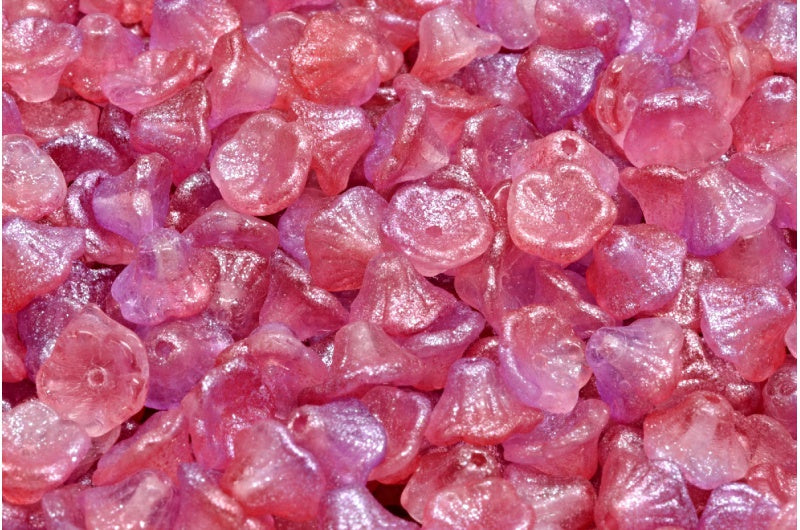 Bell Flower Cup Beads, Crystal 542006 (00030-542006), Glass, Czech Republic