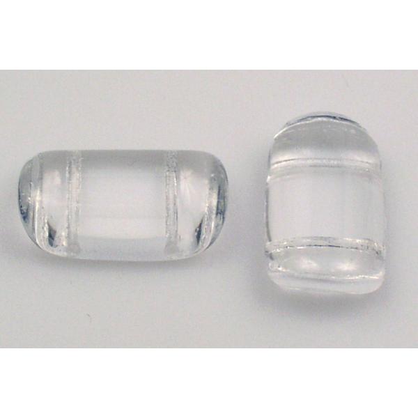 プレスビーズ、クリスタル(00030)、ガラス、チェコ共和国