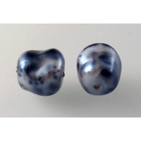 Pressed Beads Wax Coated, 84488 (84488), Glass, Czech Republic