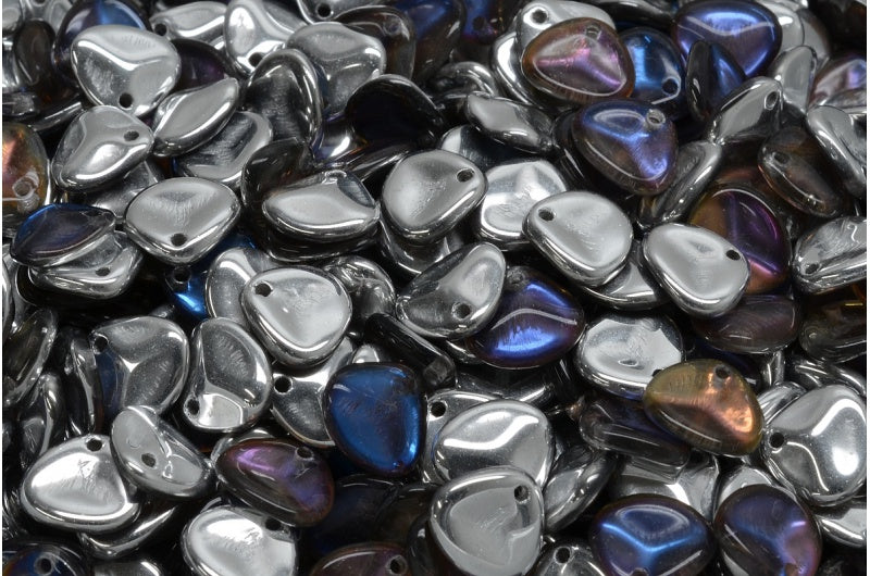 バラの花びらビーズ、クリスタル 29636 (00030-29636)、ガラス、チェコ共和国