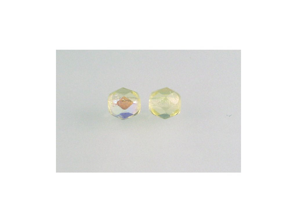 Fire Polished Faceted Beads Round 80120/28701 Glass Czech Republic