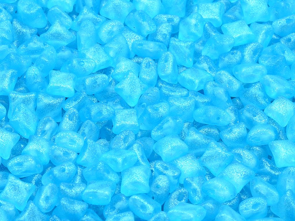 Wibeduo 2穴ビーズ スタークロス クリスタル 541001 (00030-541001) ガラス チェコ共和国