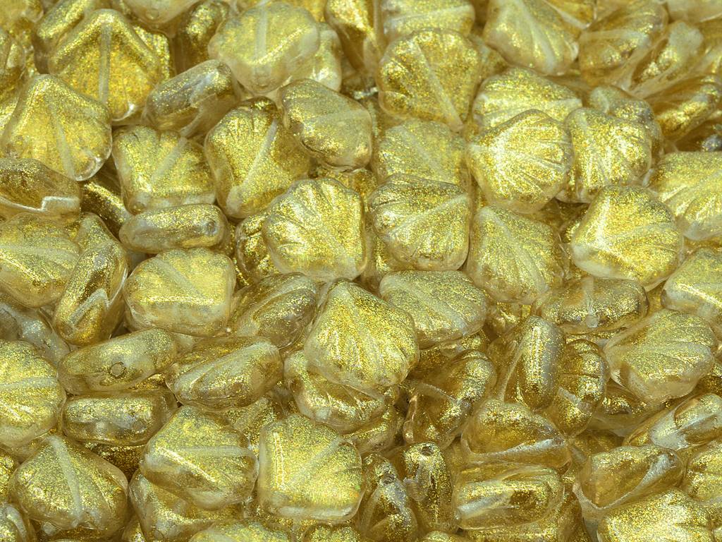 プレスビーズシェル、クリスタル 541010 (00030-541010)、ガラス、チェコ共和国