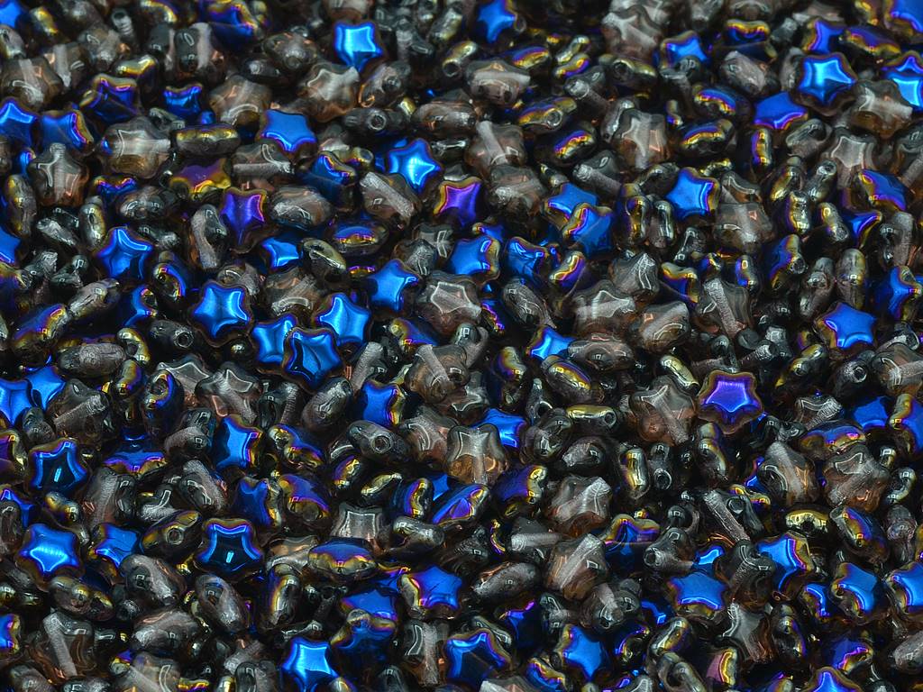 フラットスタービーズ、透明ライトアメジスト 22201 (20050-22201)、ガラス、チェコ共和国