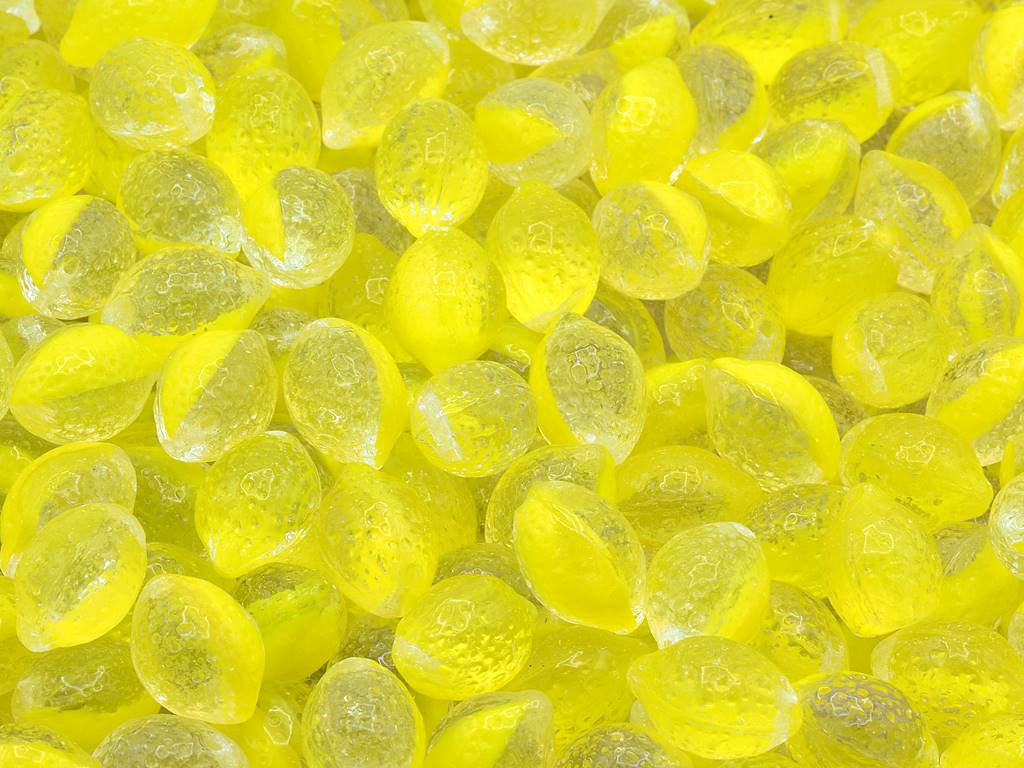 Lemon Beads, 3832 (03832), Glass, Czech Republic