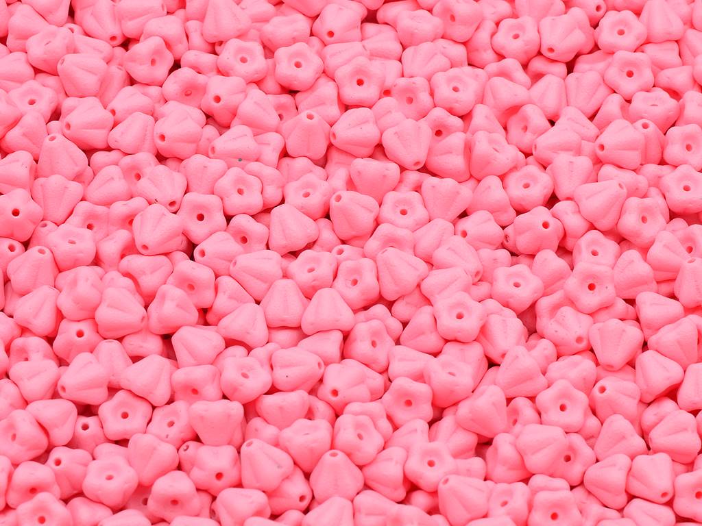 ベルフラワービーズ、チョークホワイトブラウンゴールデンスプラッシュ(03000-13007)、ガラス、チェコ共和国