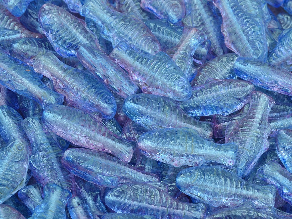 Big Fish Beads, Crystal 13905 (00030-13905), Glass, Czech Republic