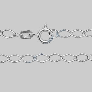 Chain with Clasp (6 mm) - Sterling Silver 925
