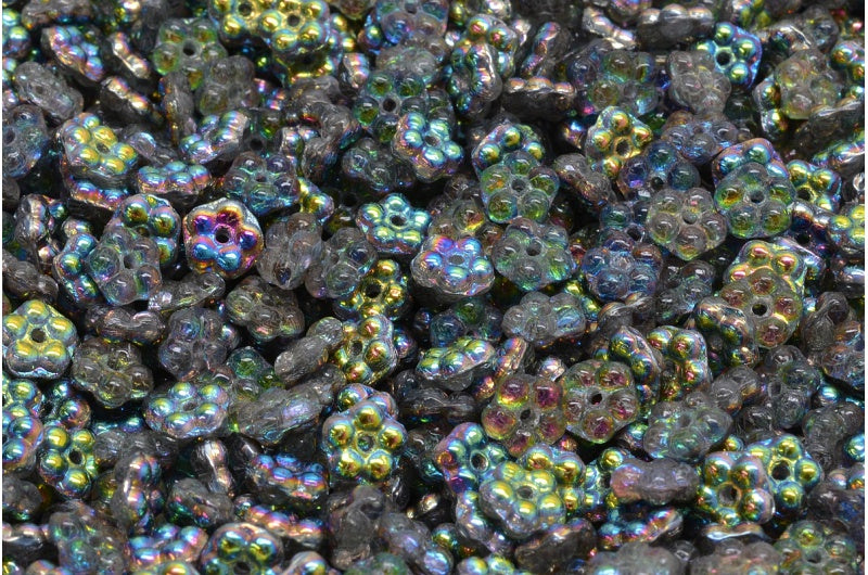 忘れな草ビーズ、クリスタル 28137 (00030-28137)、ガラス、チェコ共和国