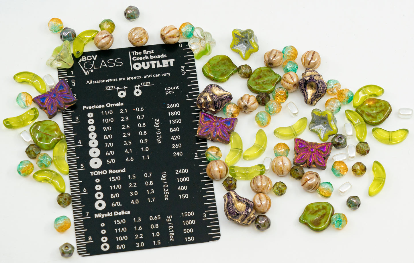 捷克玻璃珠的限量混合桌面切割、哑光和光面、刻面火焰抛光剂、手工制作套件、灰色珊瑚熔岩