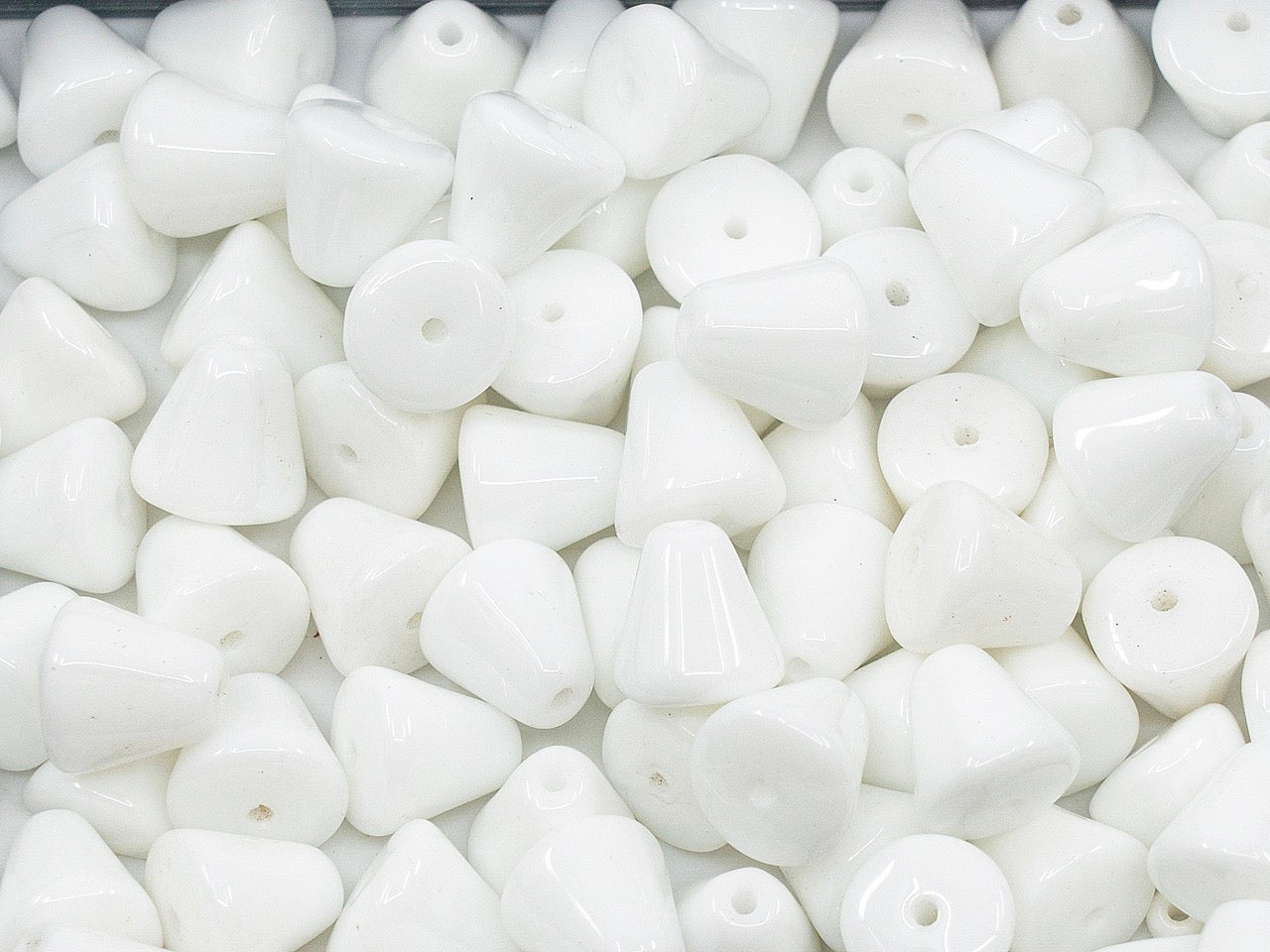 OUTLET Pressed Beads, mm, Glass, Czech Republic