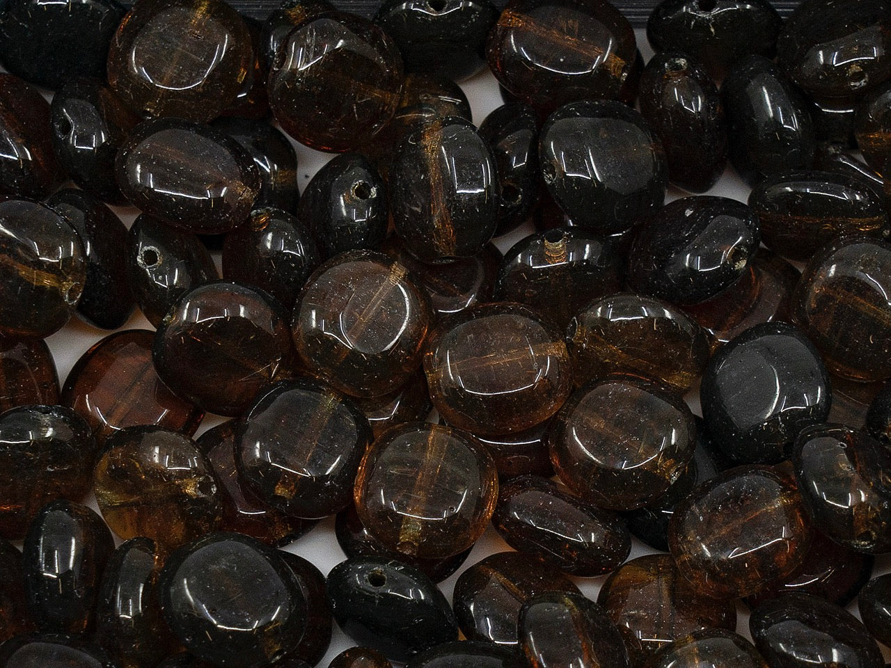 OUTLET Pressed Beads, mm, Glass, Czech Republic