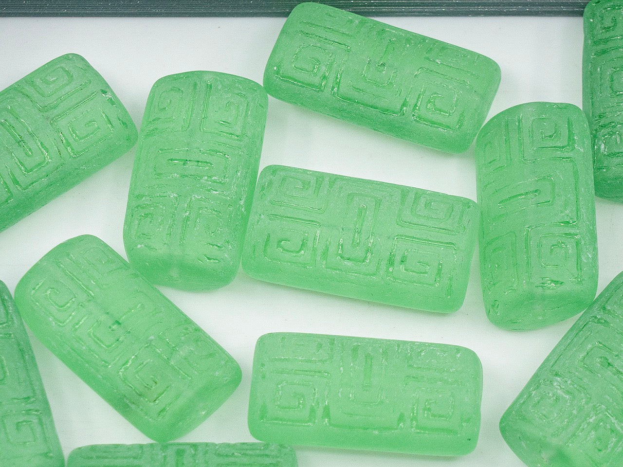 OUTLET Pressed Beads, mm, Glass, Czech Republic
