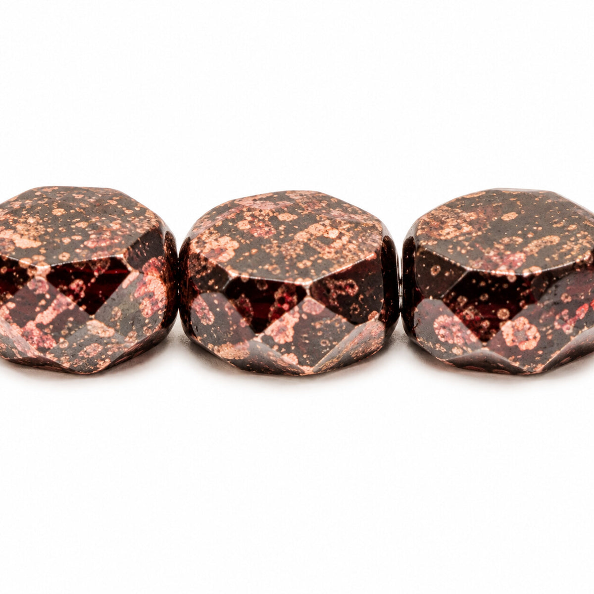 Faceted Special Cut Beads, Black 47903 (23980-47903), Glass, Czech Republic