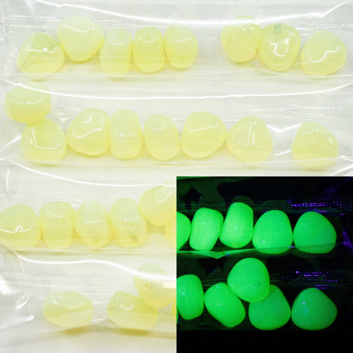 OUTLET 10 克异形压制珠,11 x 10 毫米,蛋白石黄色 (81000),玻璃,捷克共和国