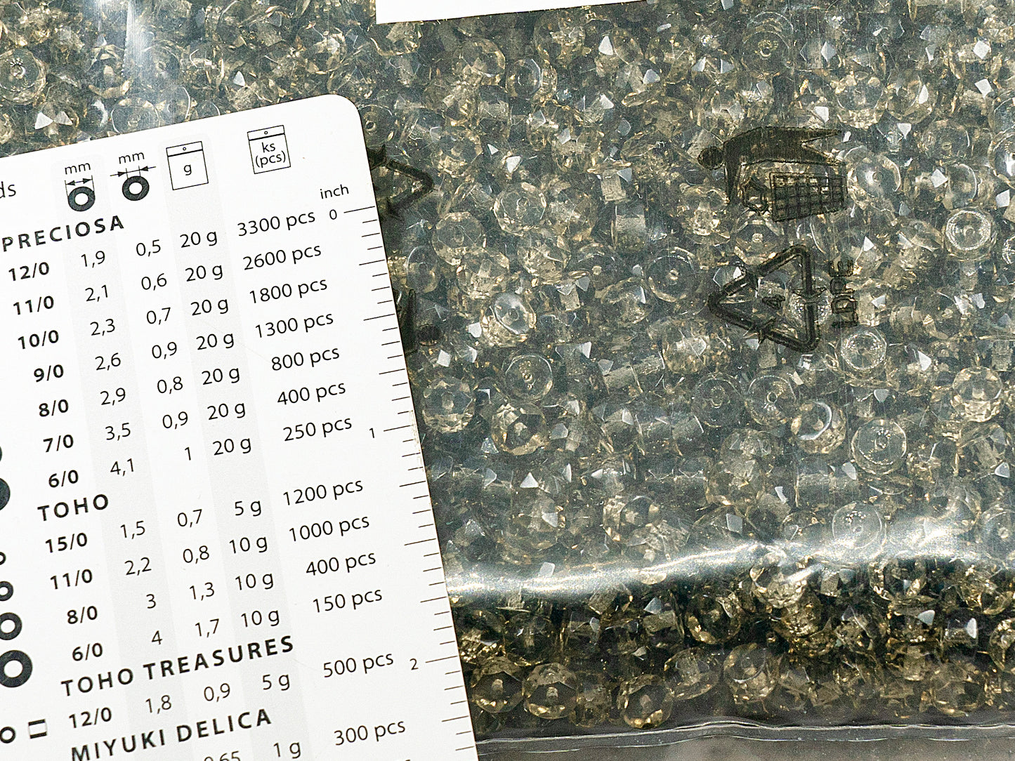 アウトレット 250g ファセットファセットファイヤーポリッシュロンデルビーズ、6 x 3 mm、透明グレー(40020)、ガラス、チェコ共和国