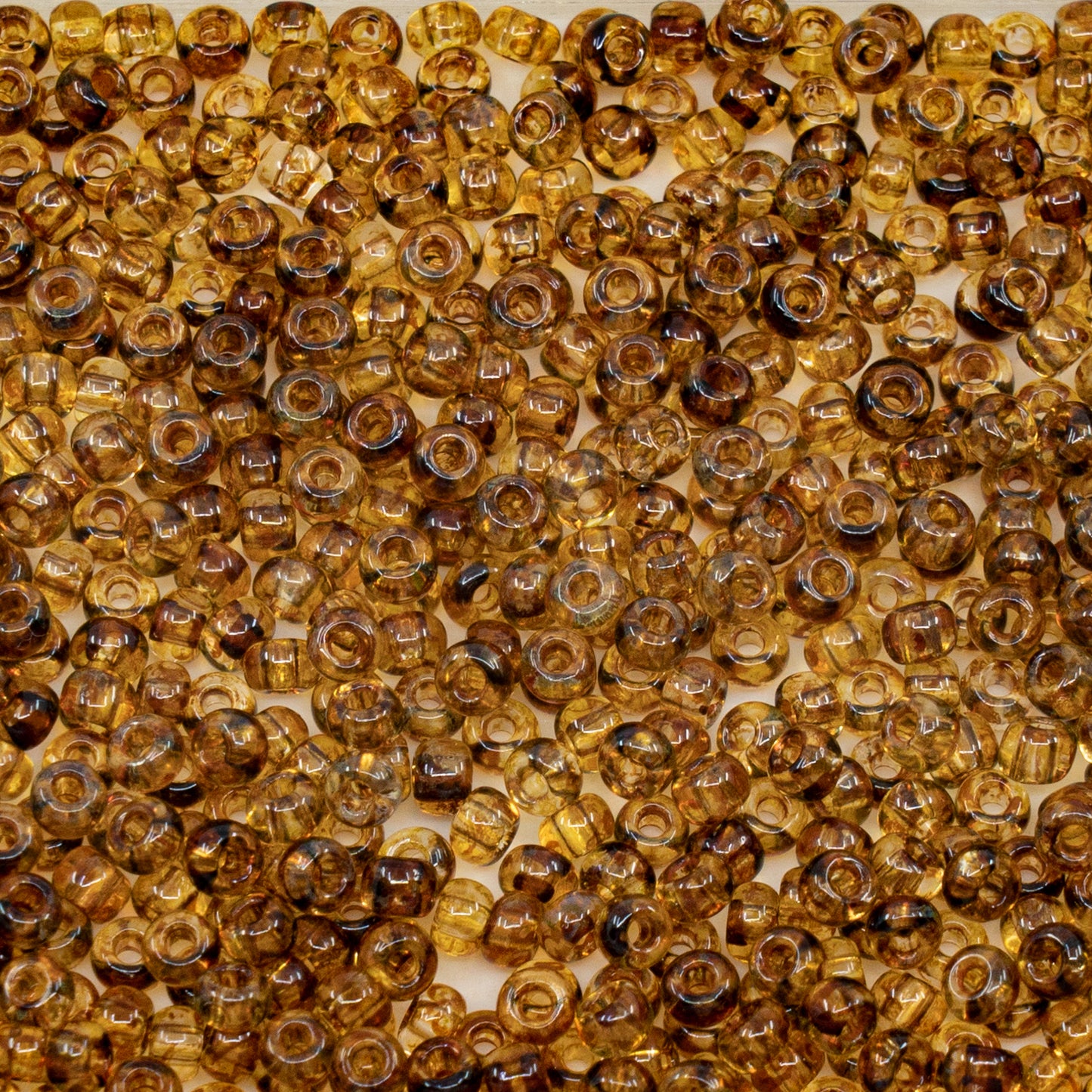 奥特莱斯 10 克 Rocailles Preciosa 种子珠,7/0,水晶石灰华 (00030-86800),玻璃,捷克共和国