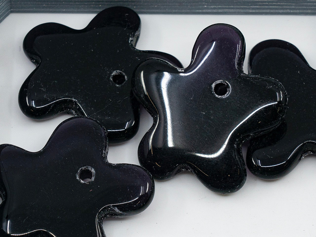 OUTLET Pressed Beads Pendant, mm, Glass, Czech Republic