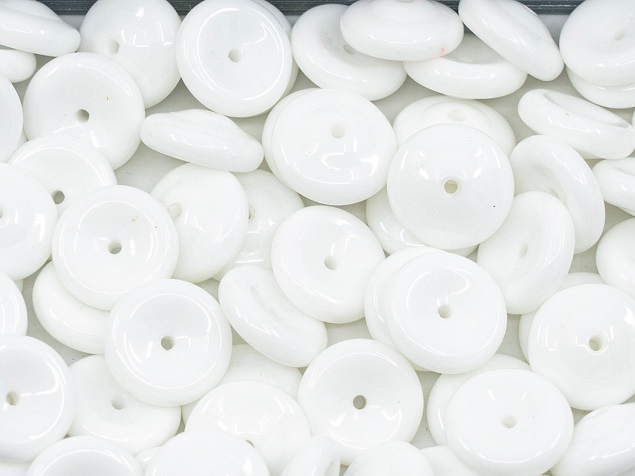 OUTLET Pressed Beads, mm, Glass, Czech Republic